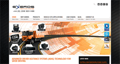 Desktop Screenshot of exeros-technologies.com